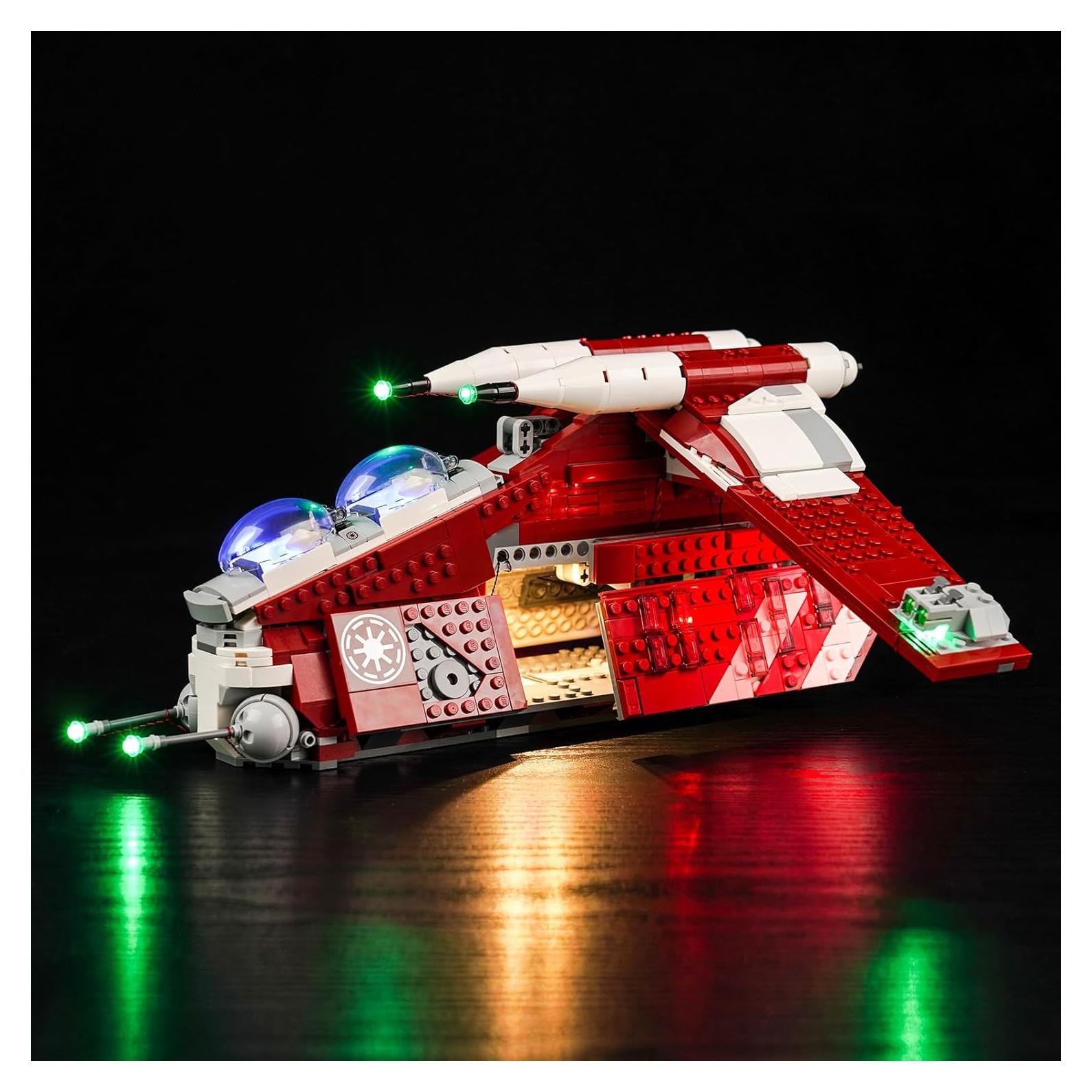 Kit de Luz LED Hilighting para Lego 75354 Nave de Combate