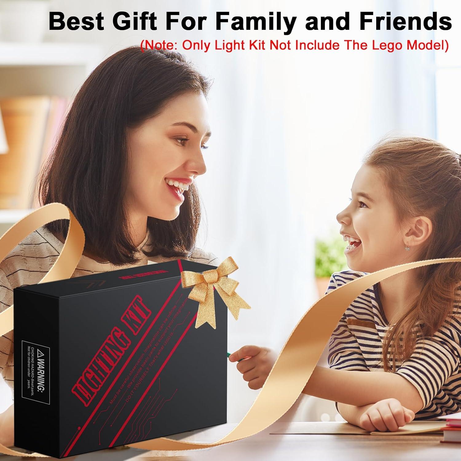 Kit de Luz LED Hilighting para Lego 75354 Nave de Combate