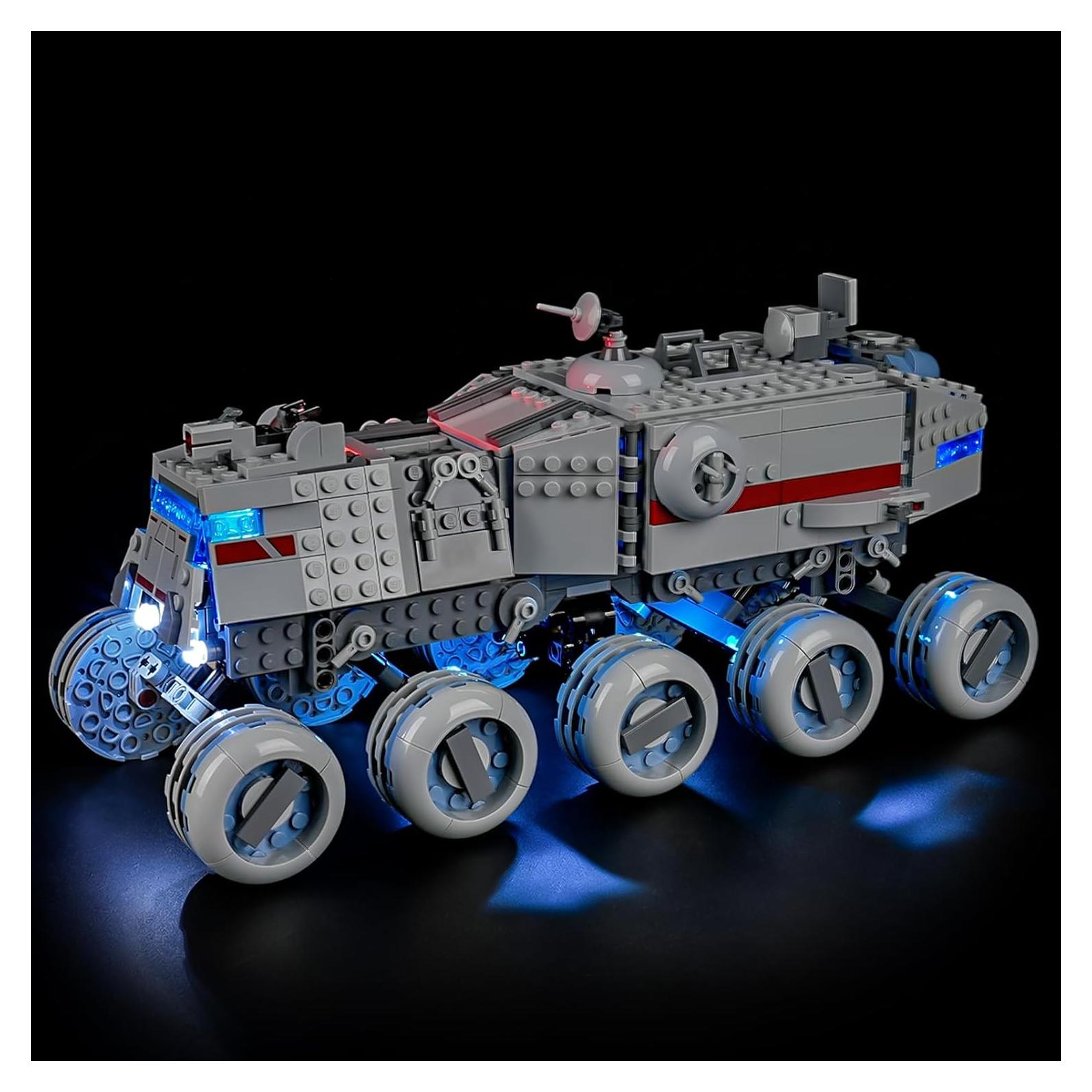 Kit de Luz LED YEABRICKS para LEGO 75413 Republic Juggernaut