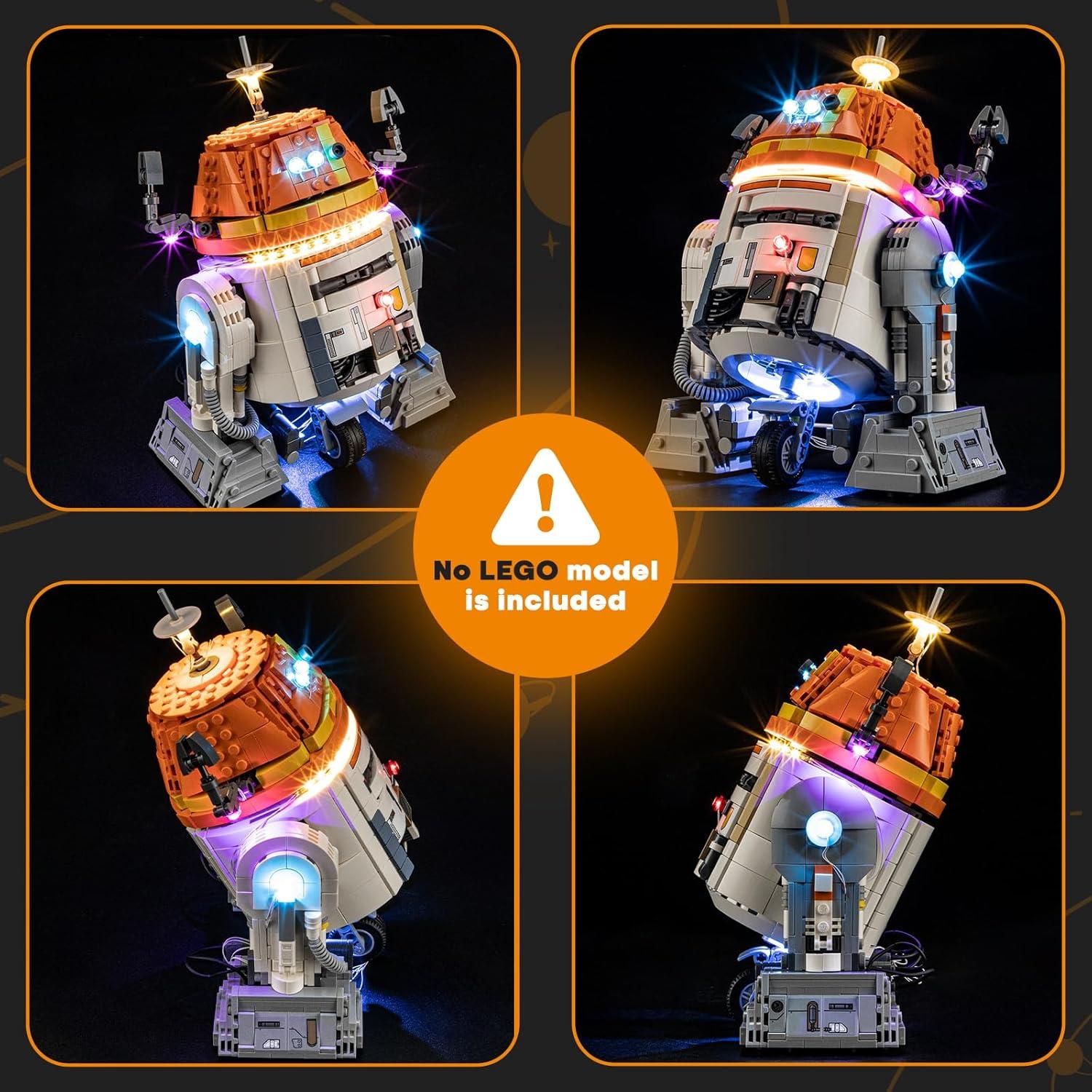 Kit de Iluminación LED Lightailing para Lego 75416 Chopper