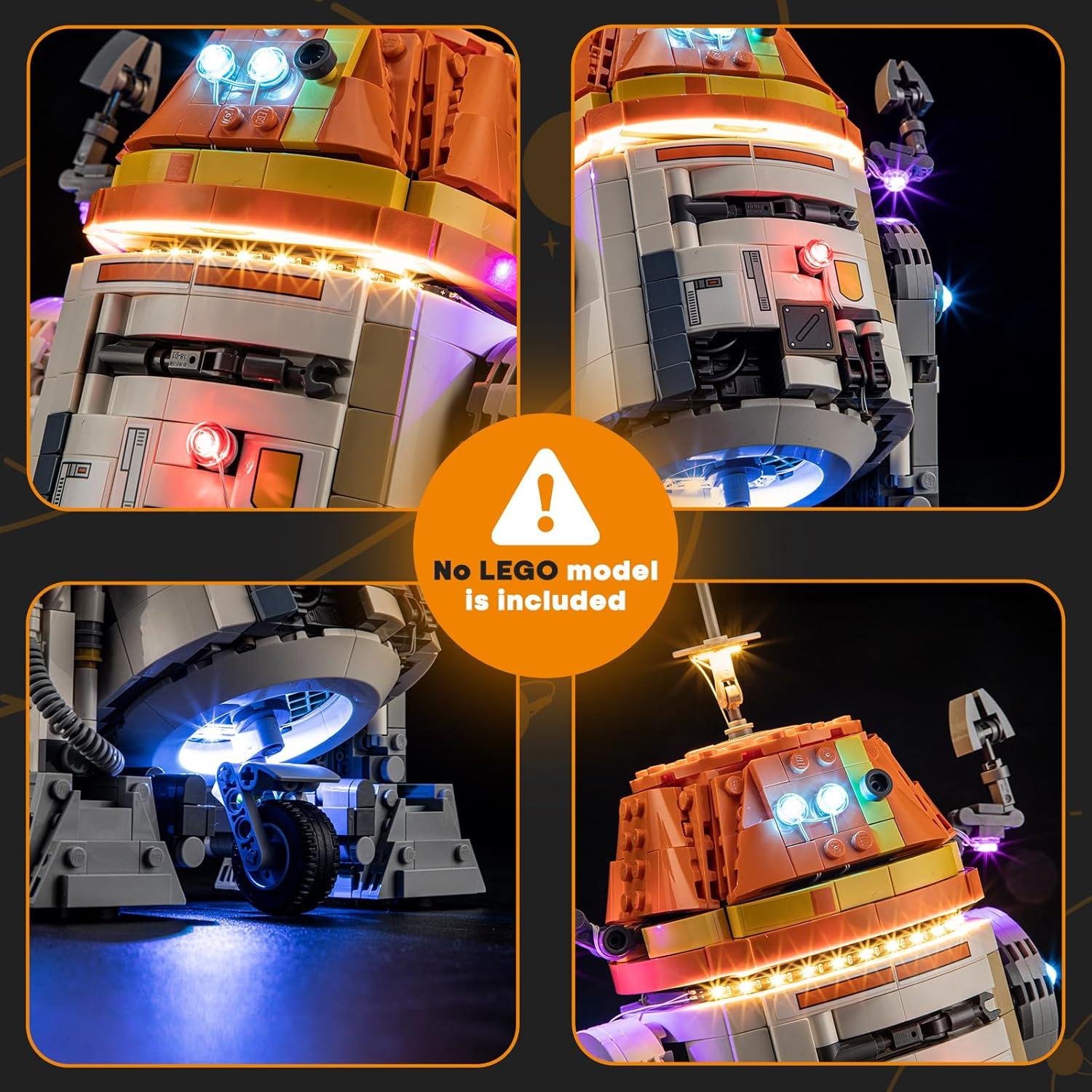 Kit de Iluminación LED Lightailing para Lego 75416 Chopper