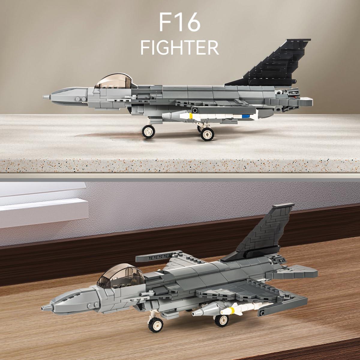 Set de Bloques de Construcción DAHONPA F-16 Halcón 520 Piezas