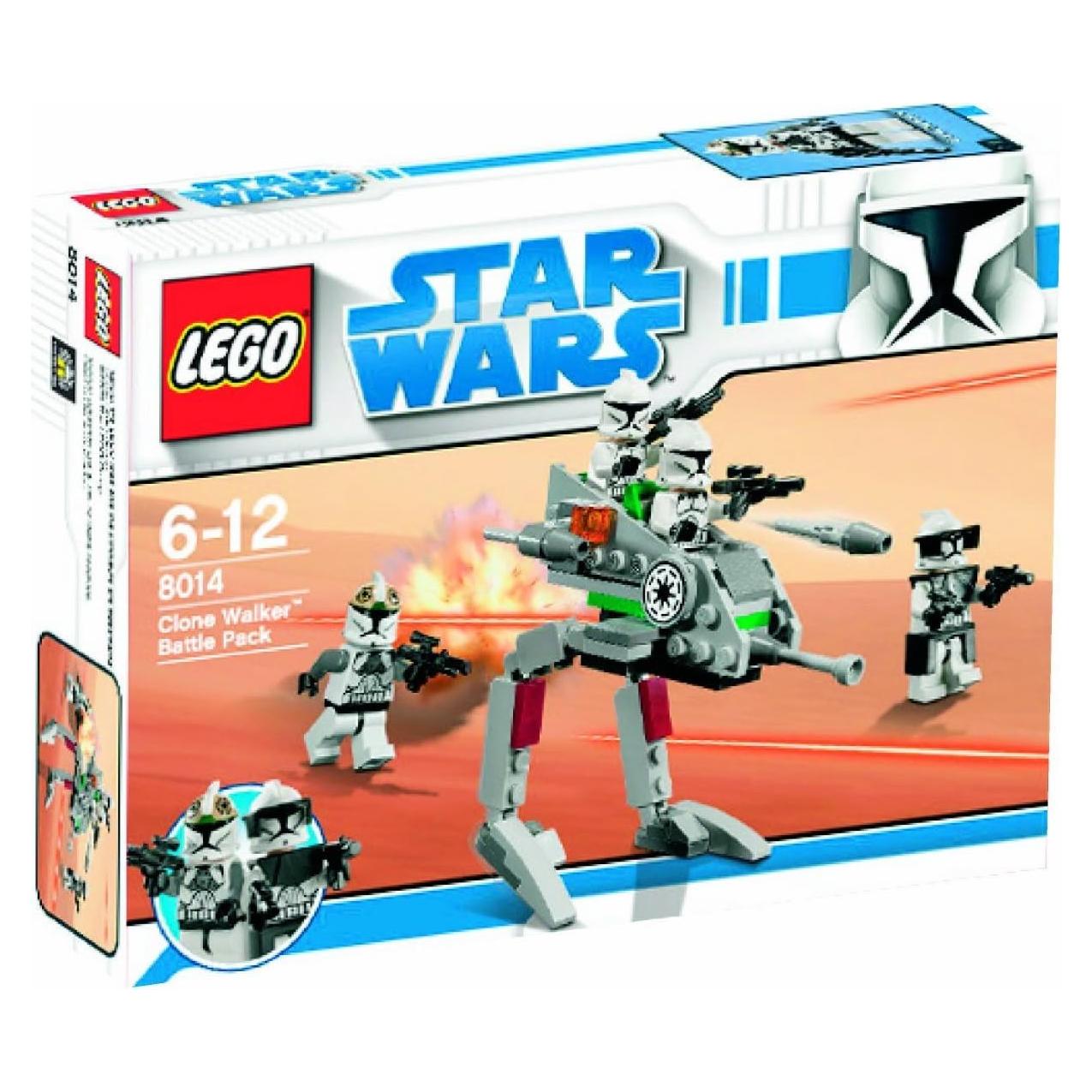 LEGO Star Wars 8014 Paquete de Batalla Caminante Clon
