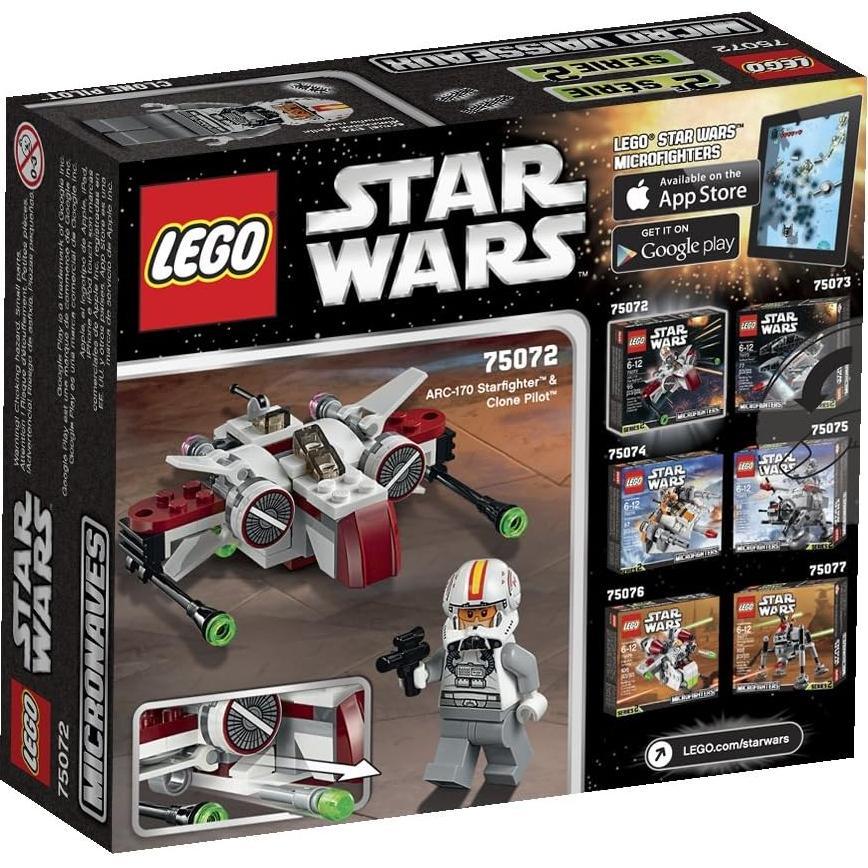 Juguete Caza Estelar ARC-170 LEGO Star Wars Miniatura