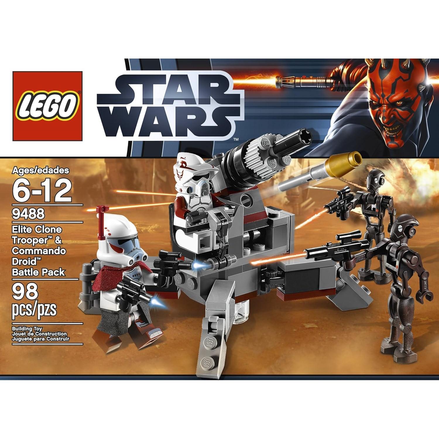 LEGO Star Wars Elite Clone Trooper y Droid Commando 9488