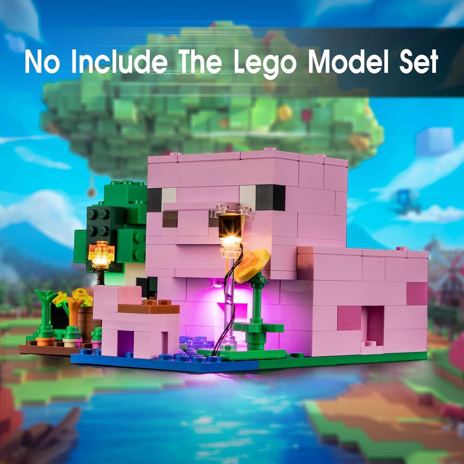 Luz LED Tusedna para Lego 21268 Casa del Cerdito Bebé