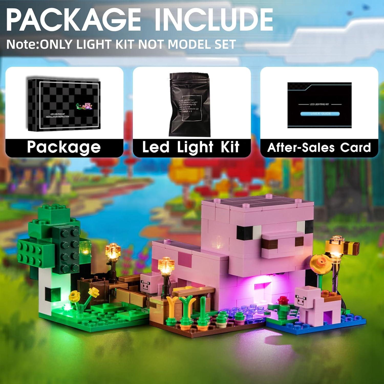 Luz LED Tusedna para Lego 21268 Casa del Cerdito Bebé