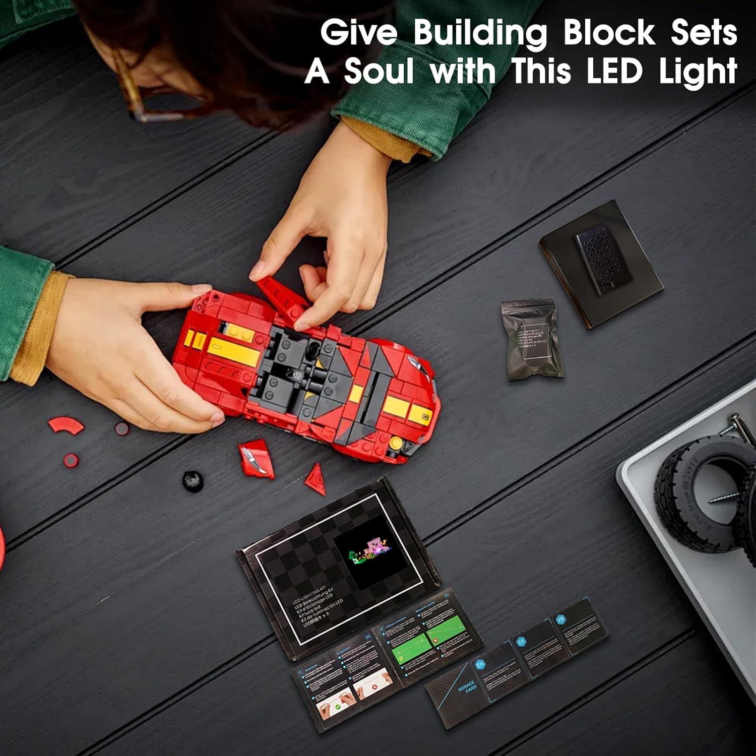 Luz LED Tusedna para Lego 21268 Casa del Cerdito Bebé