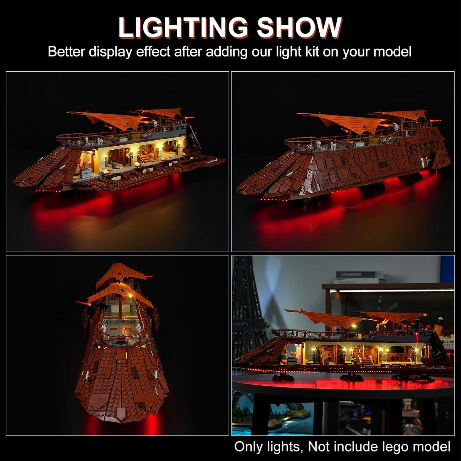 Kit de Luz LED DALDED para Lego Star Wars 75397 - Iluminación DIY