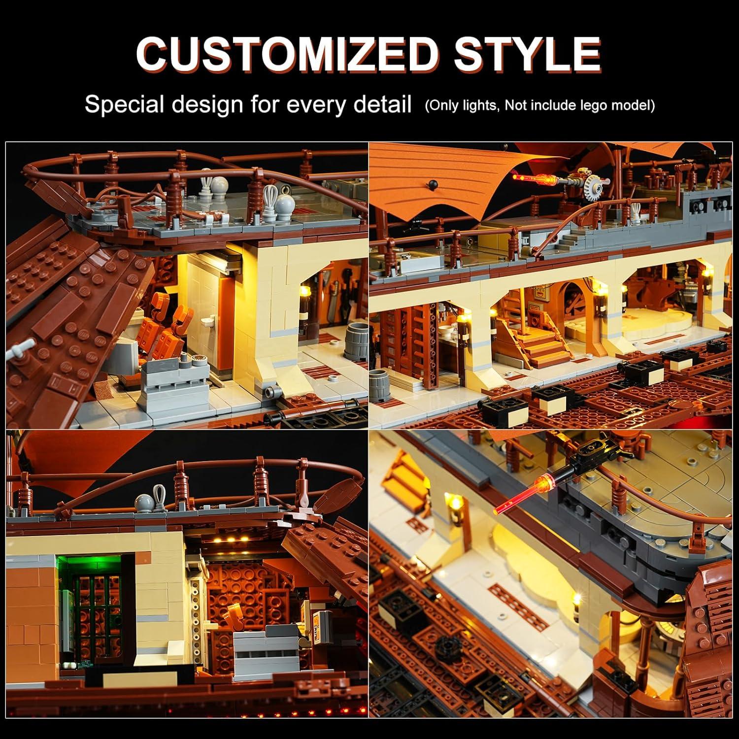 Kit de Luz LED DALDED para Lego Star Wars 75397 - Iluminación DIY