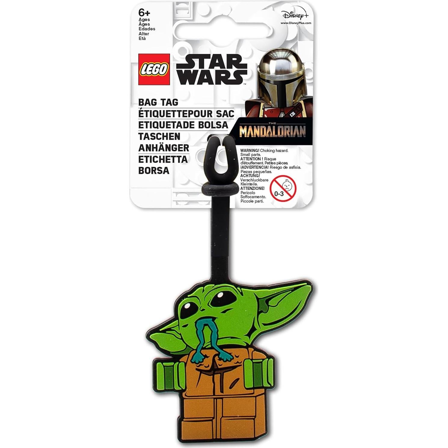 Etiqueta de Bolsa LEGO Star Wars Grogu 16.51 cm Multicolor