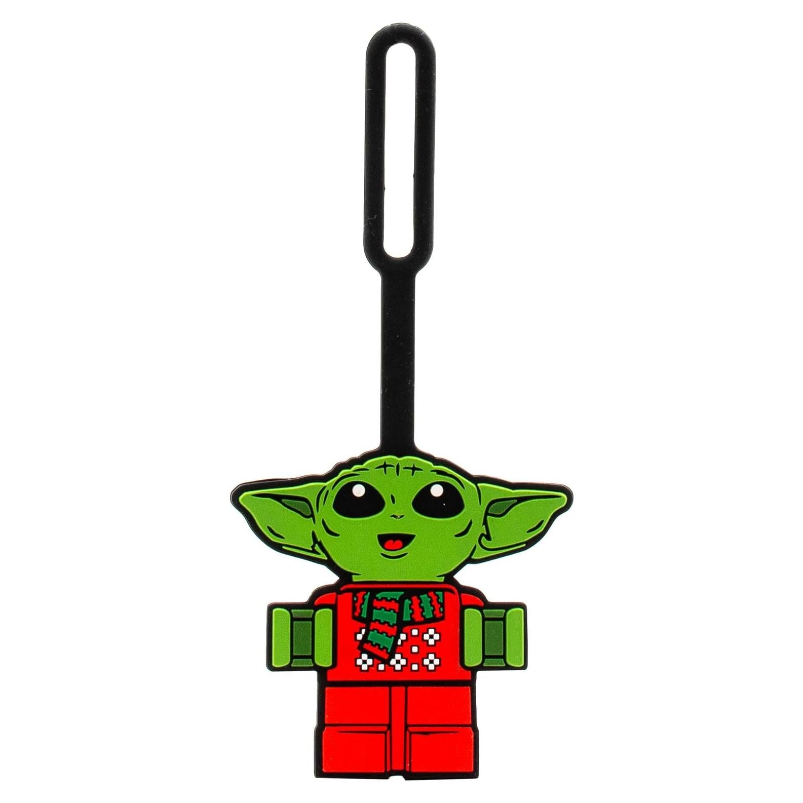 Etiqueta de Equipaje Silicona LEGO Star Wars Grogu 16.5 cm