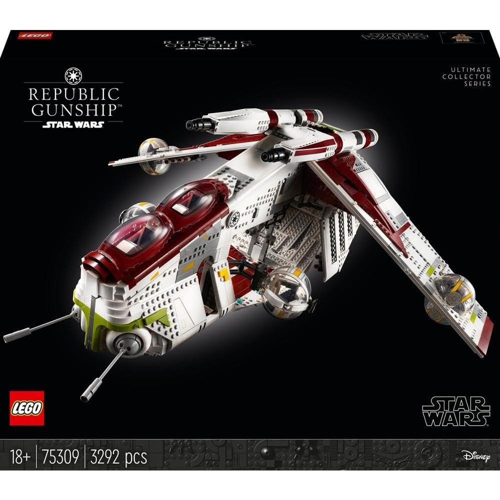 LEGO Star Wars Caza Republicano 75309 - Modelo para Adultos