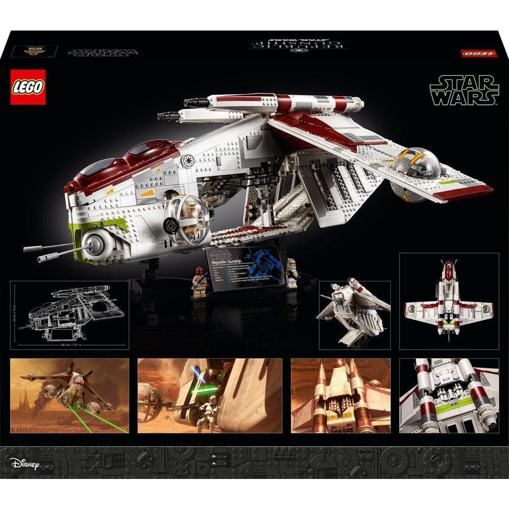 LEGO Star Wars Caza Republicano 75309 - Modelo para Adultos