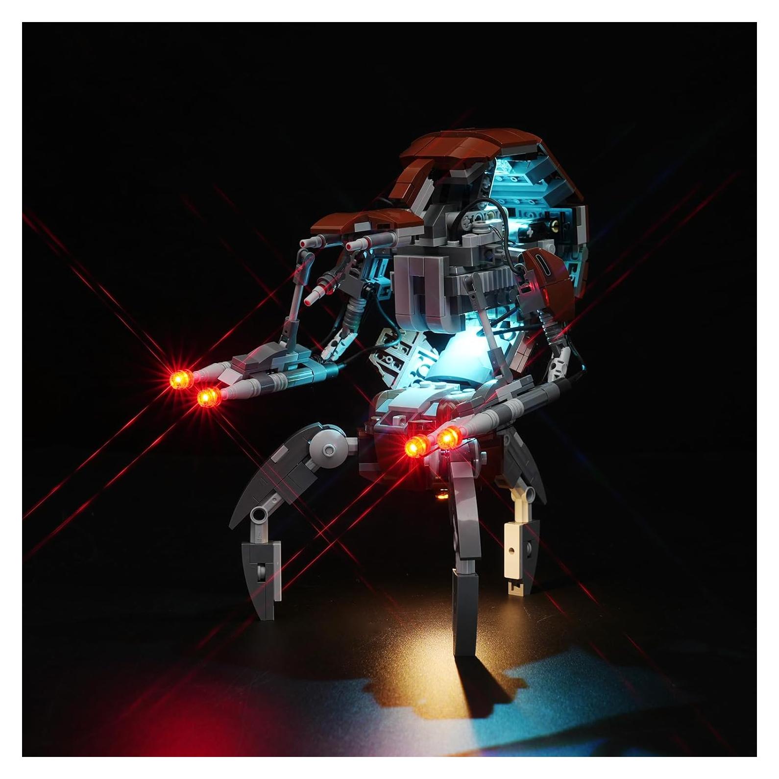 Kit de Luz LED para Lego Droideka 75381 - Iluminación Creativa