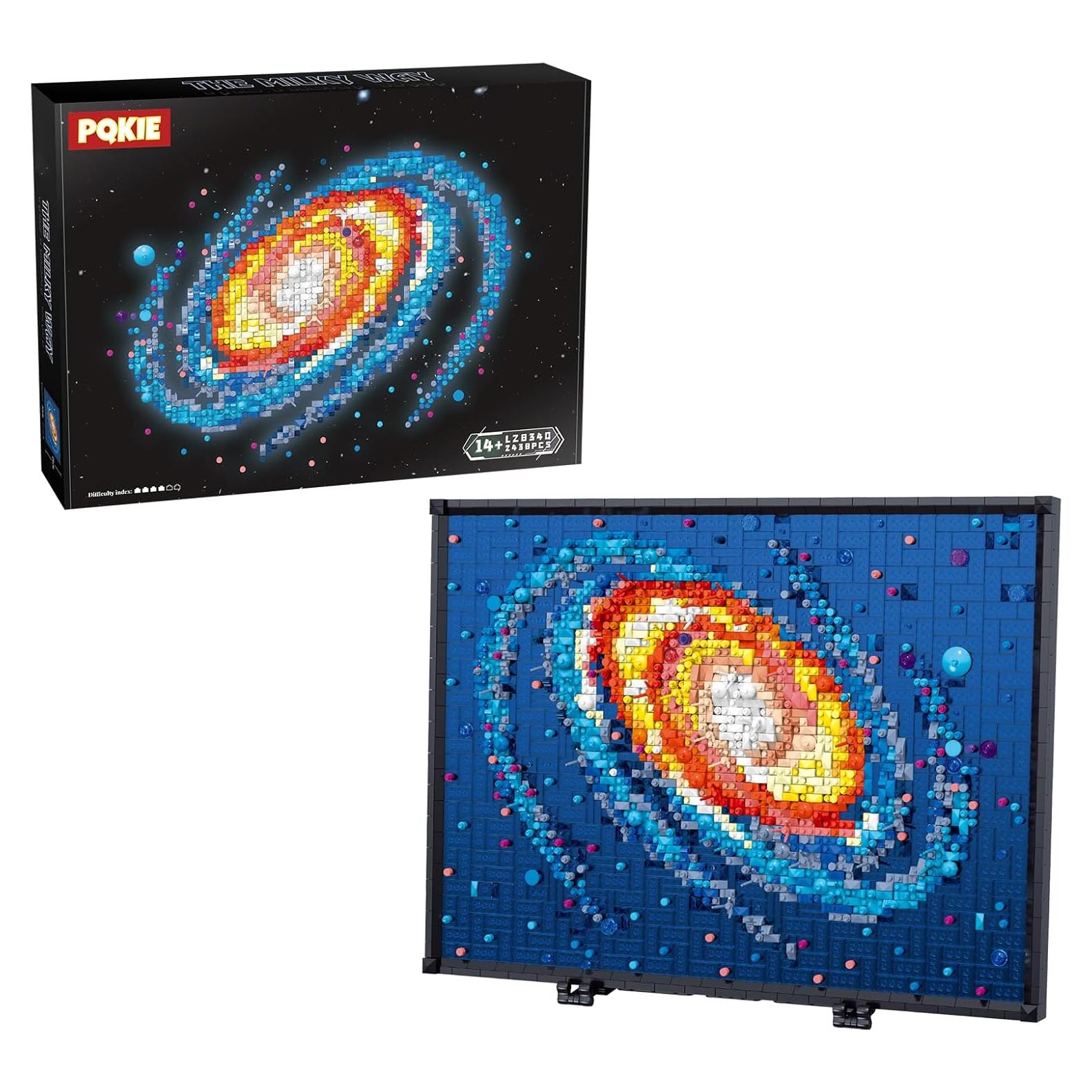 Conjunto de Construcción 3D PQKIE Vía Láctea 2438 Piezas