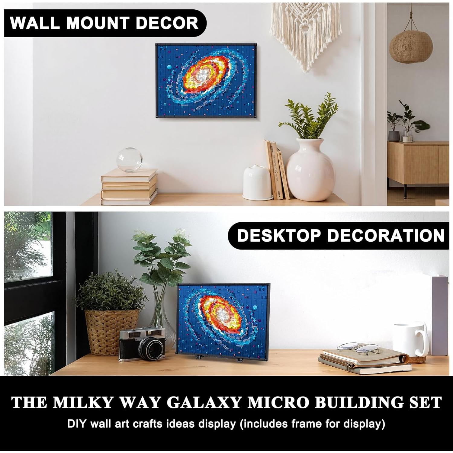 Conjunto de Construcción 3D PQKIE Vía Láctea 2438 Piezas