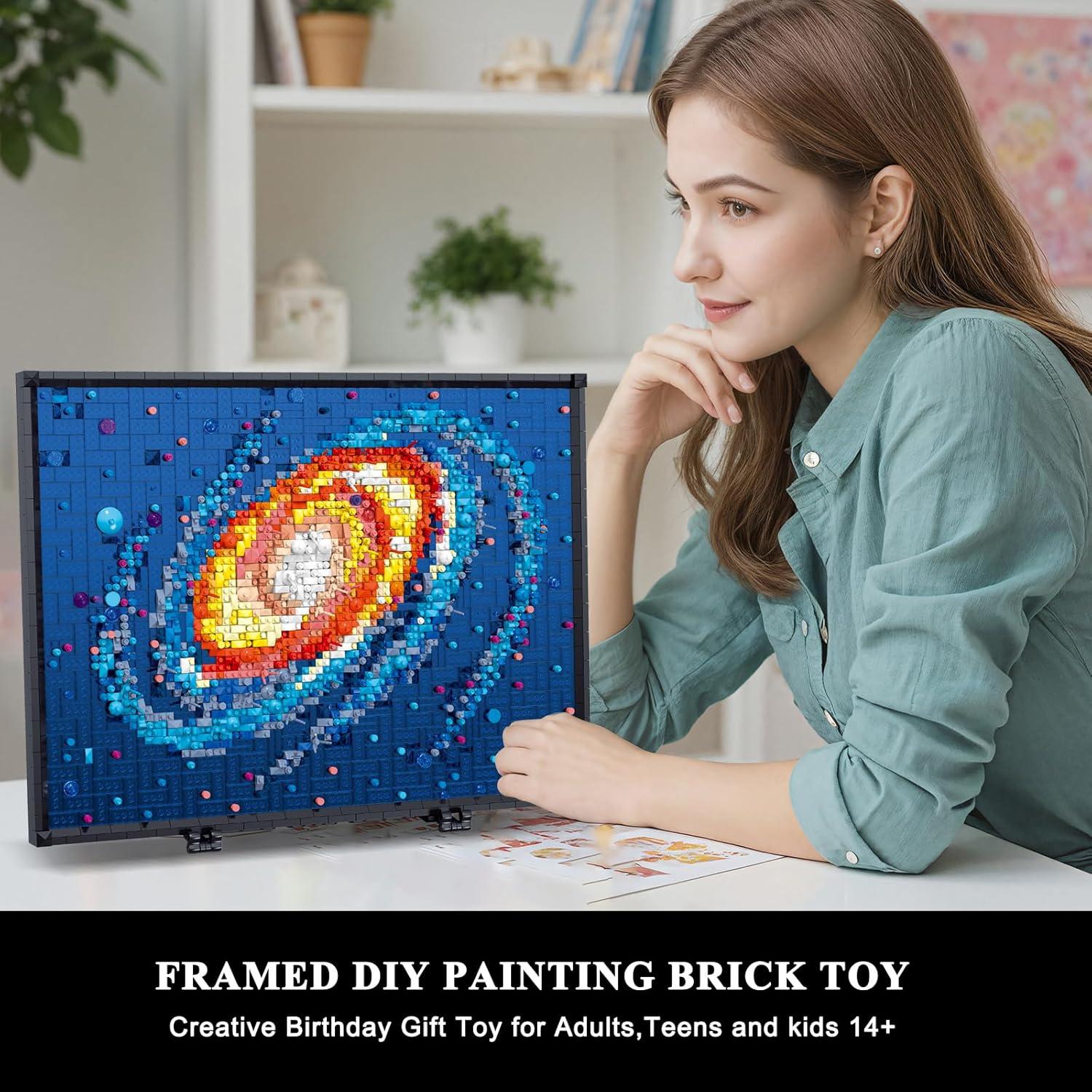 Conjunto de Construcción 3D PQKIE Vía Láctea 2438 Piezas