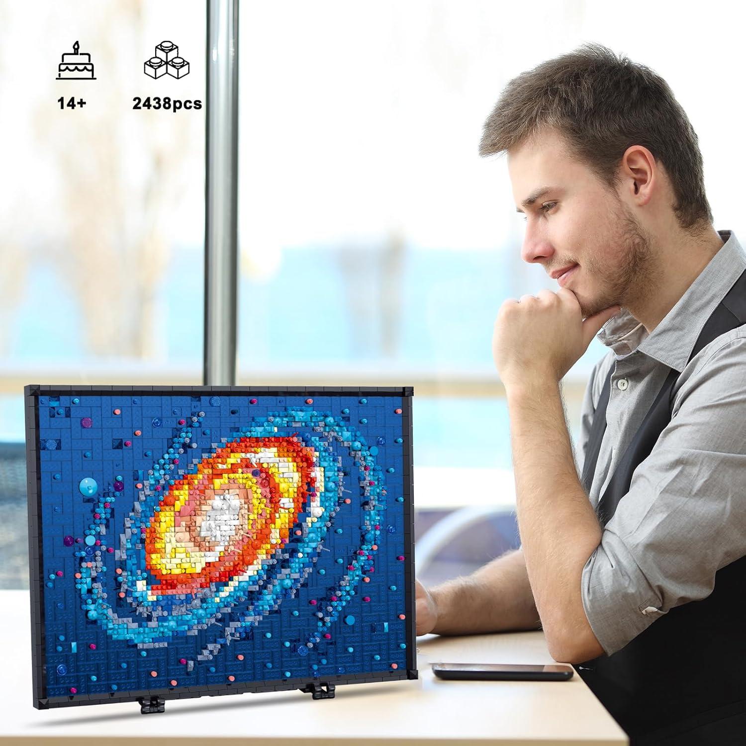 Conjunto de Construcción 3D PQKIE Vía Láctea 2438 Piezas