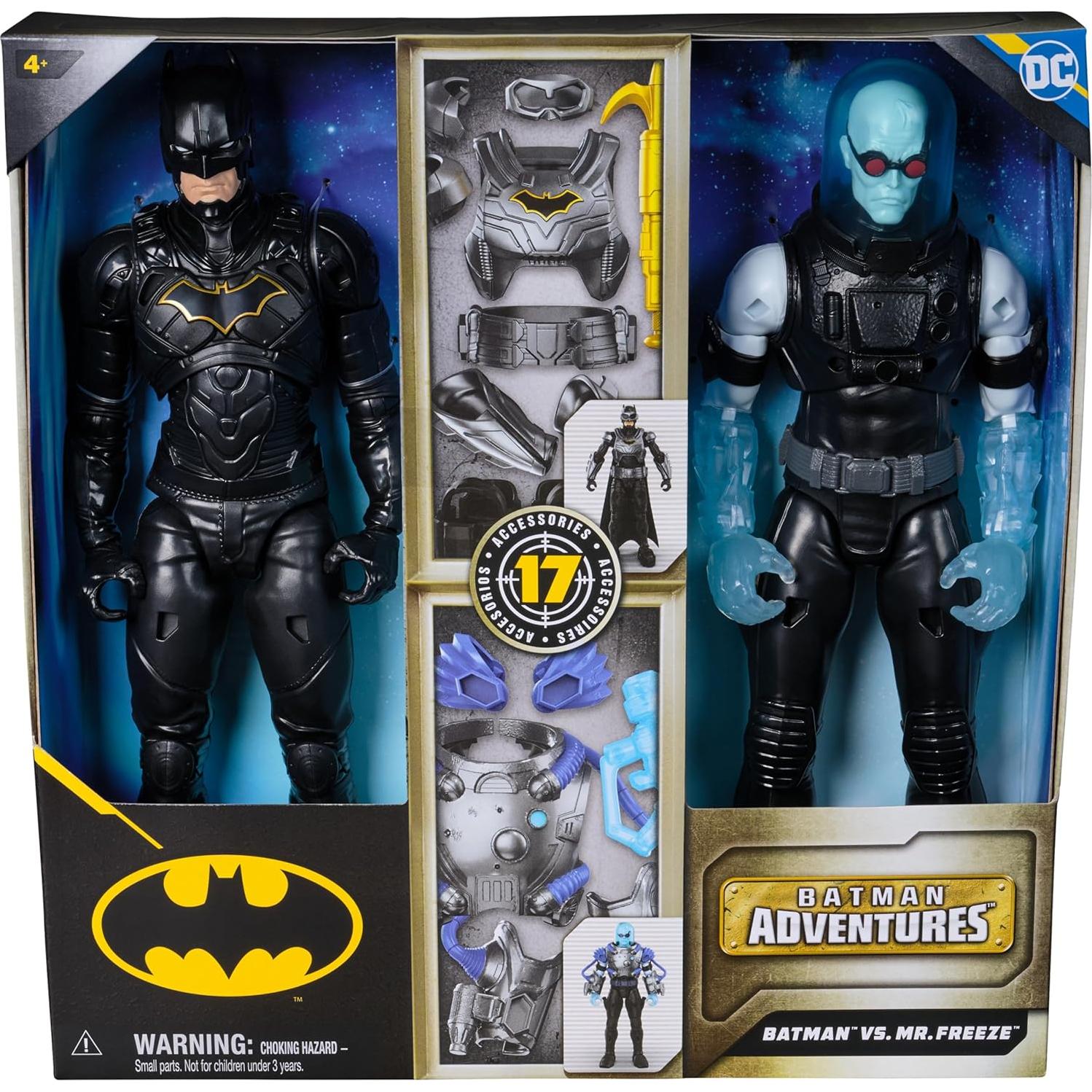 Conjunto de Figuras de Acción Batman Vs. Mr. Freeze - 30.48 cm