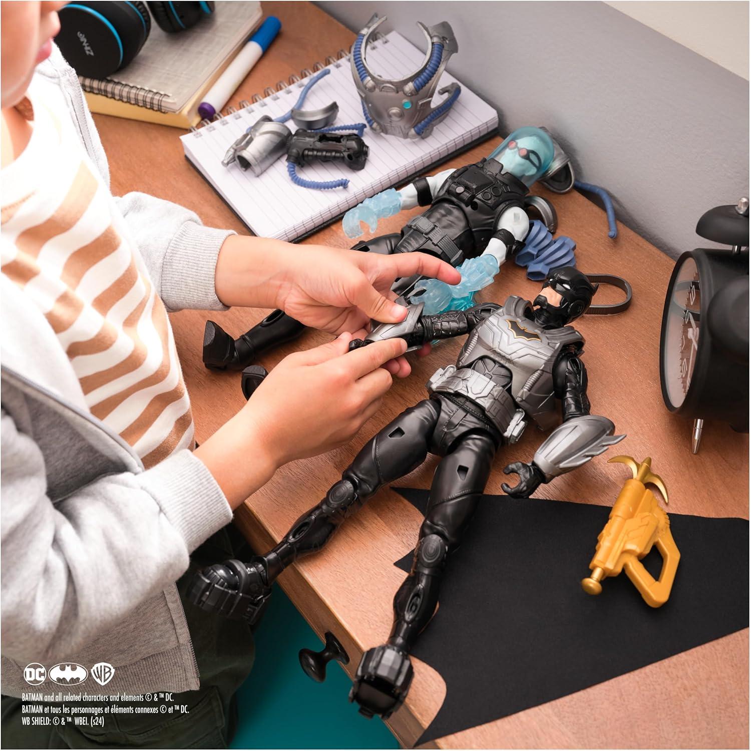 Conjunto de Figuras de Acción Batman Vs. Mr. Freeze - 30.48 cm