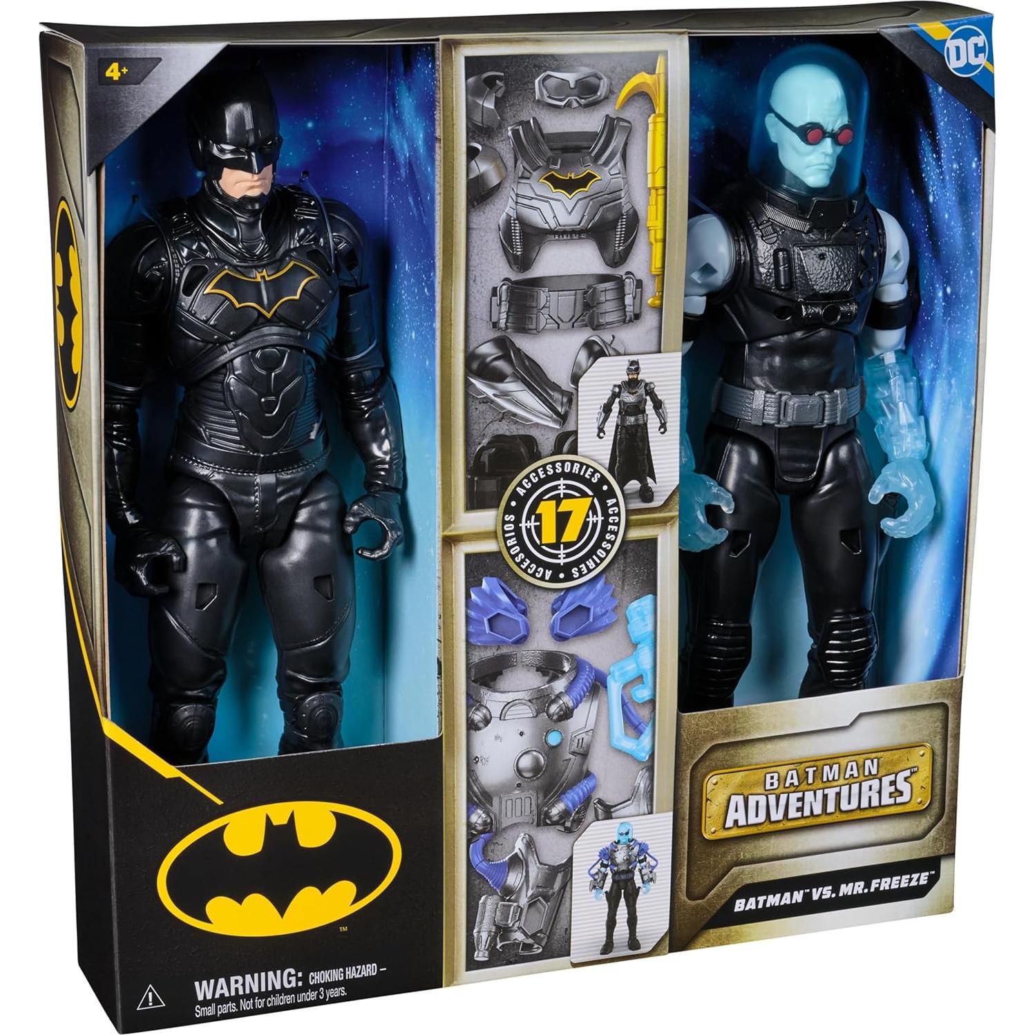 Conjunto de Figuras de Acción Batman Vs. Mr. Freeze - 30.48 cm
