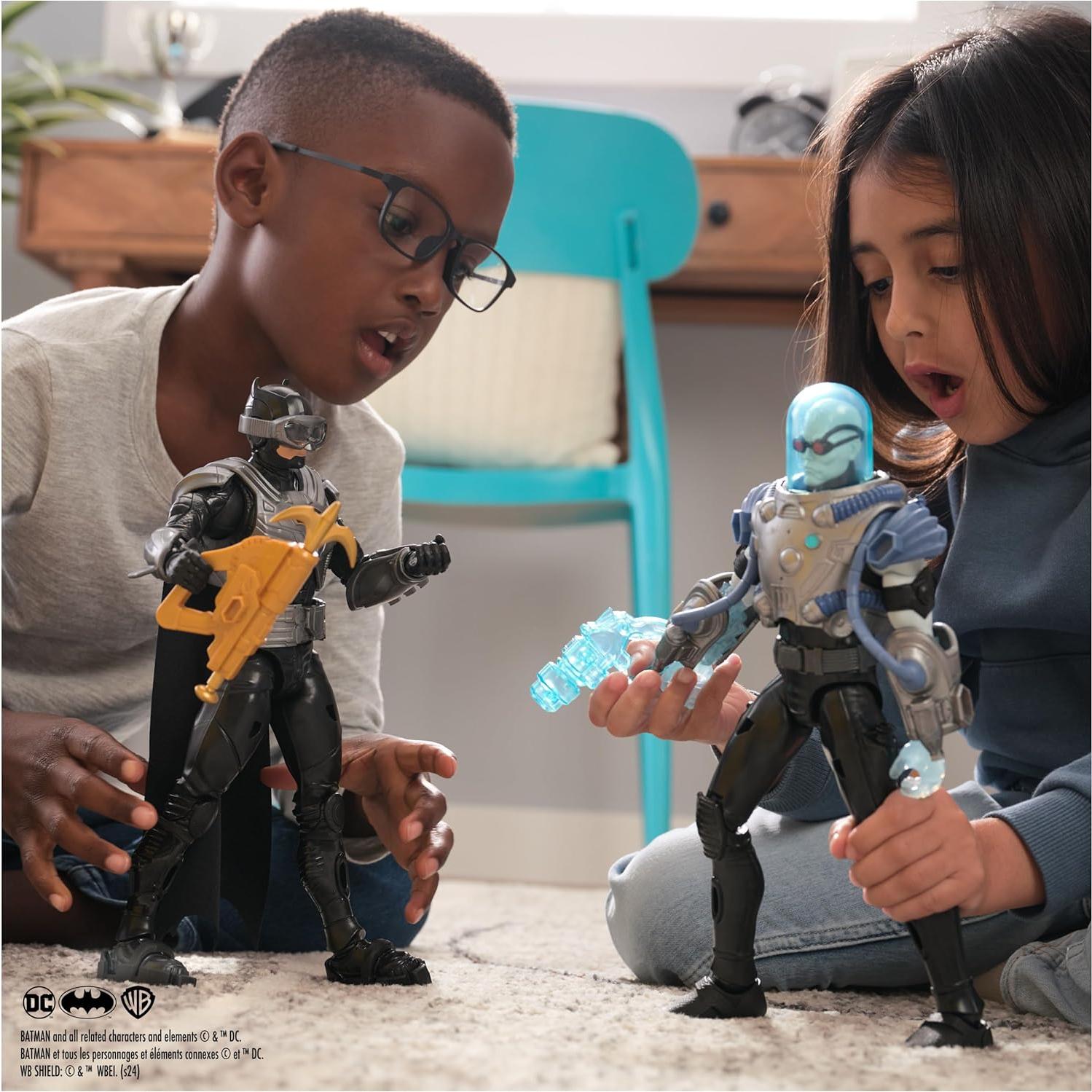 Conjunto de Figuras de Acción Batman Vs. Mr. Freeze - 30.48 cm