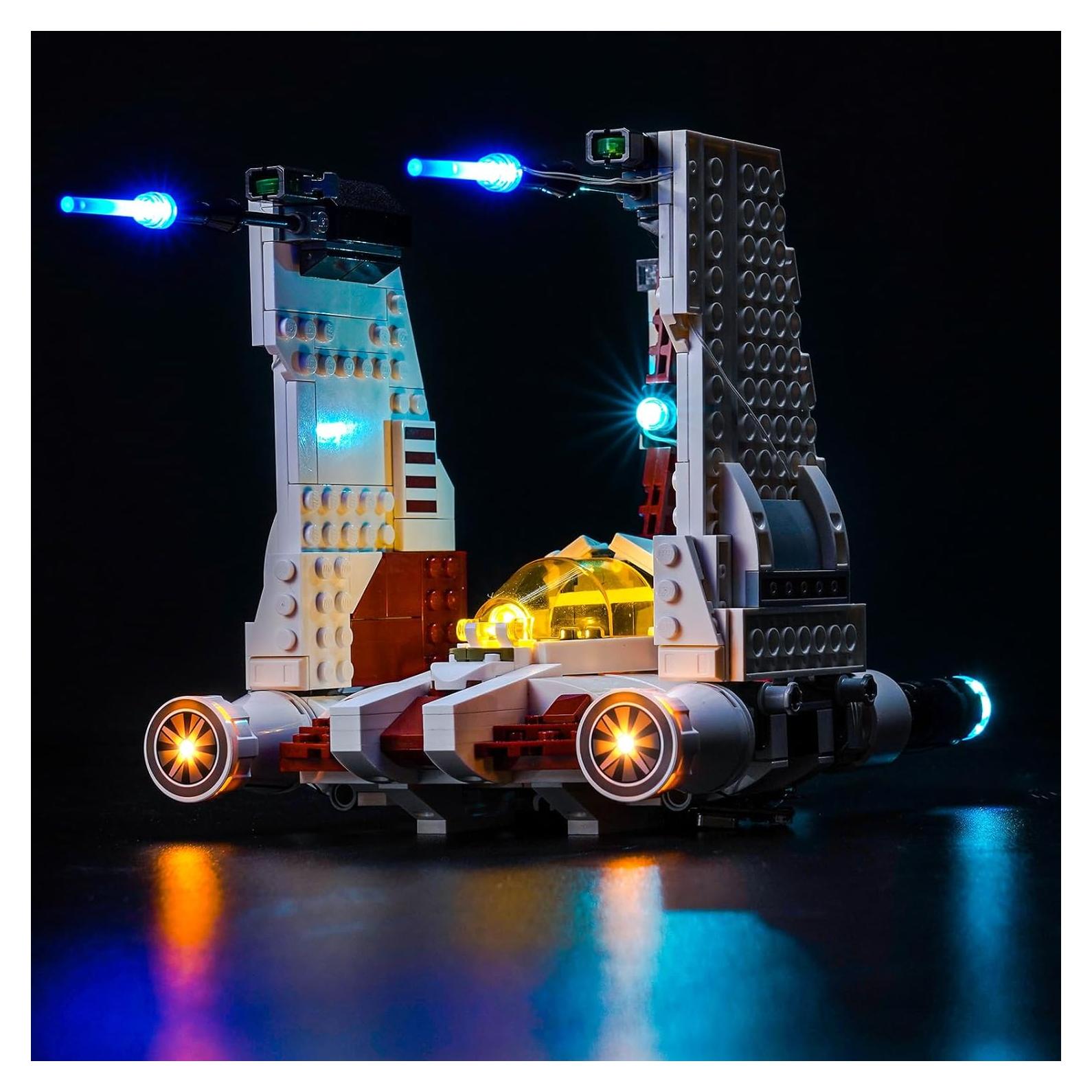 Kit de Luz LED Hilighting para Lego V-19 Torrent Starfighter