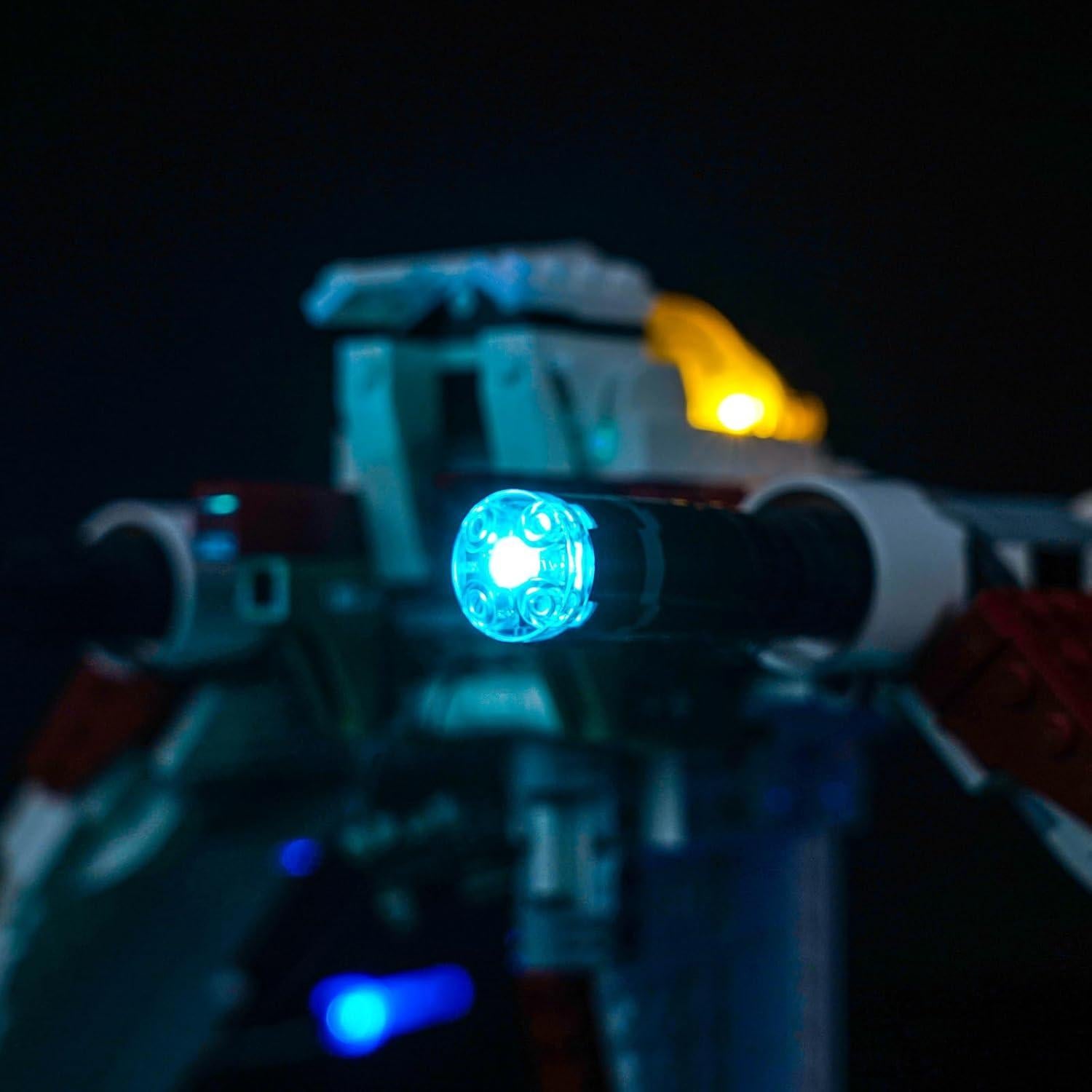 Kit de Luz LED Hilighting para Lego V-19 Torrent Starfighter