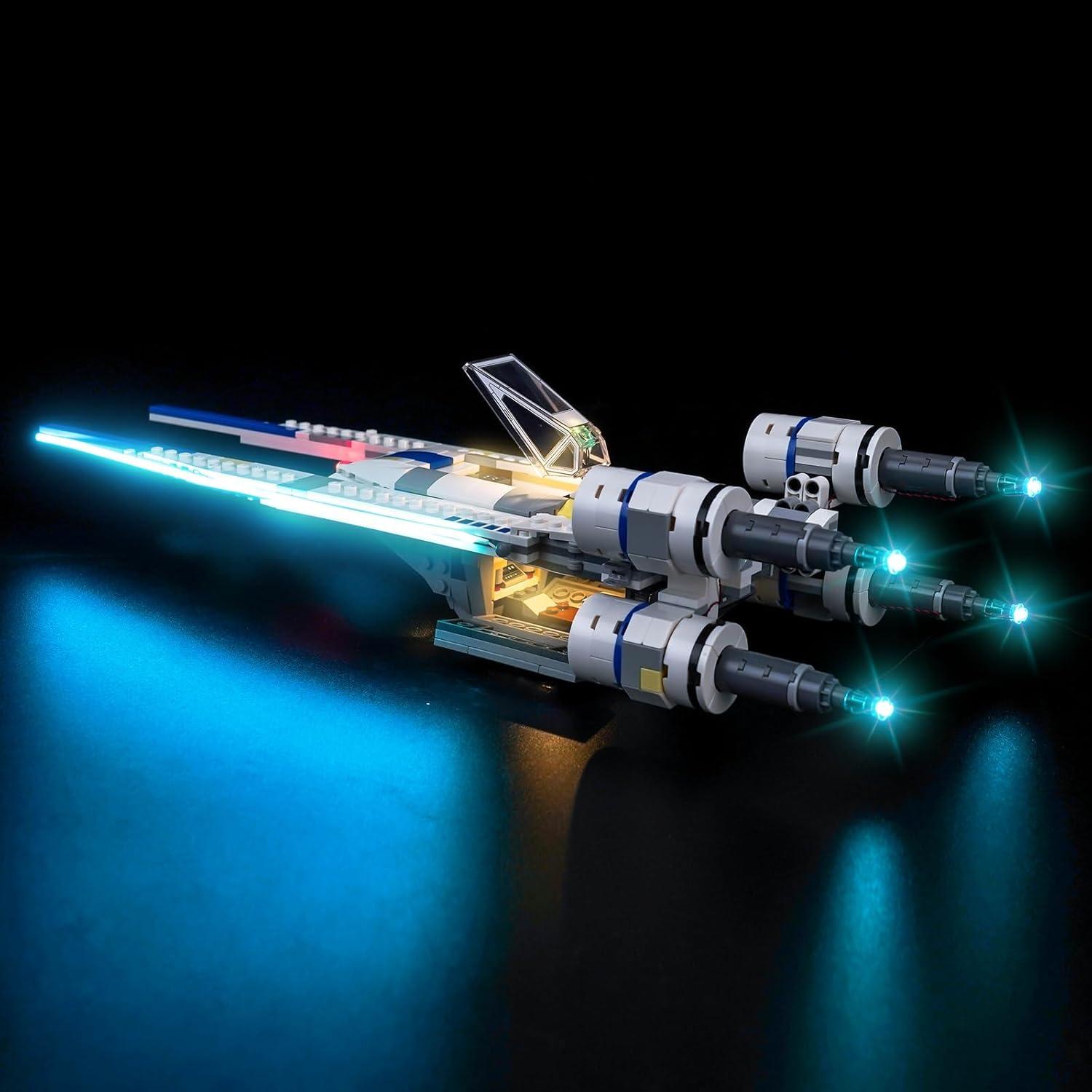 Iluminación LED Brickshining para LEGO U-Wing 75399 - Solo Luces