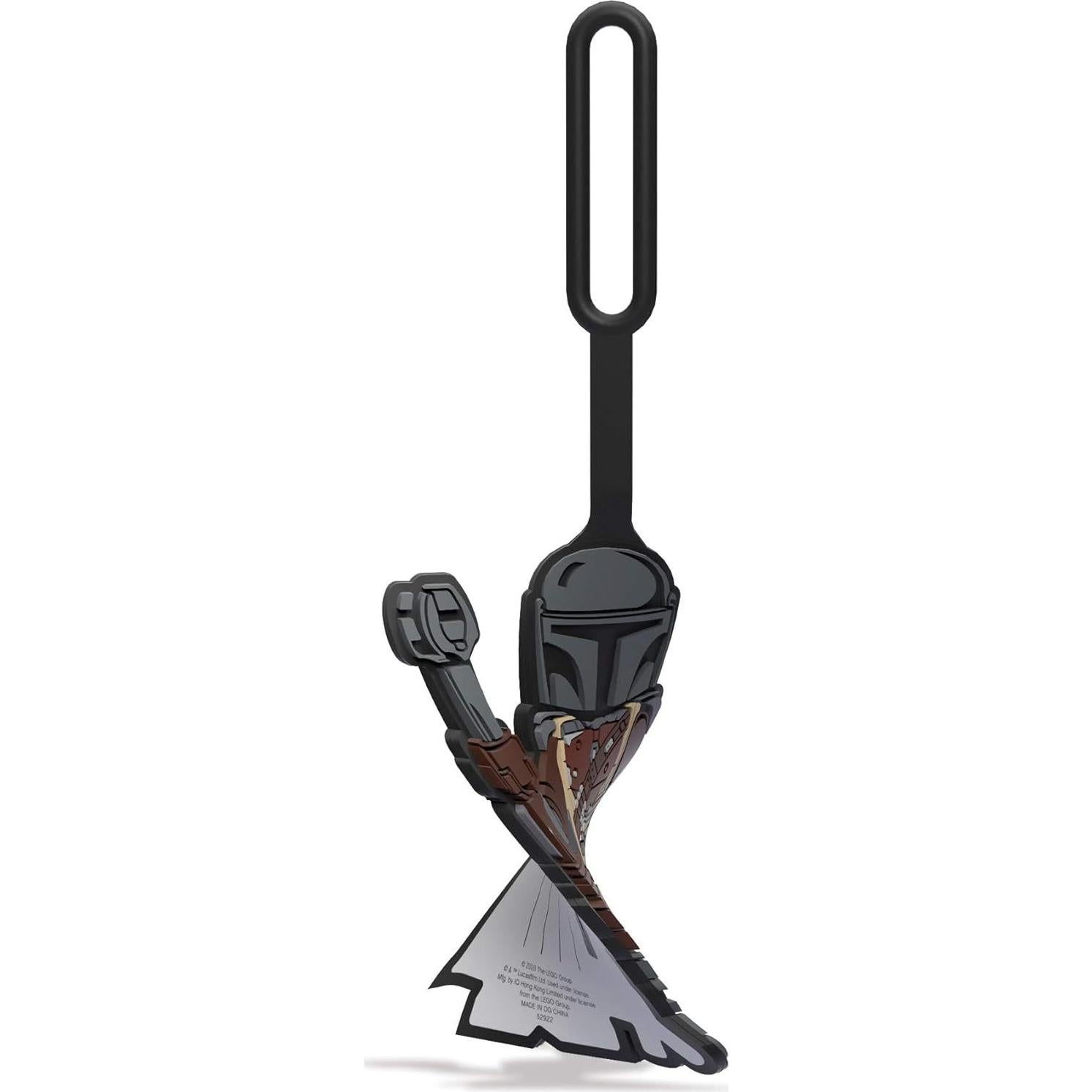 Etiqueta de Equipaje Silicona LEGO Star Wars Mandalorian 16.51 cm