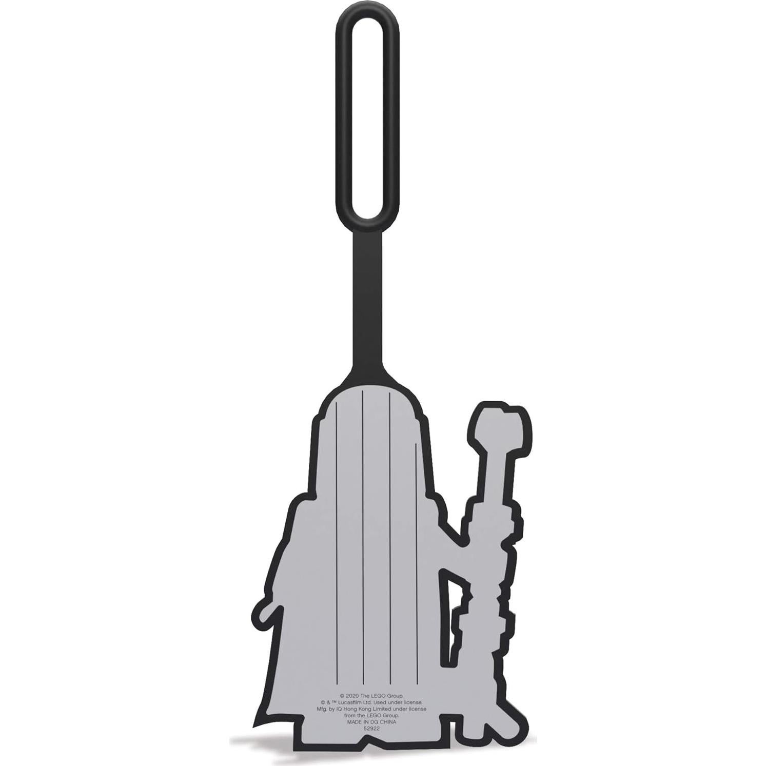 Etiqueta de Equipaje Silicona LEGO Star Wars Mandalorian 16.51 cm