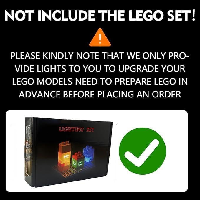 Kit de Iluminación LED HUHUJ para Lego Halcón Milenario 75375