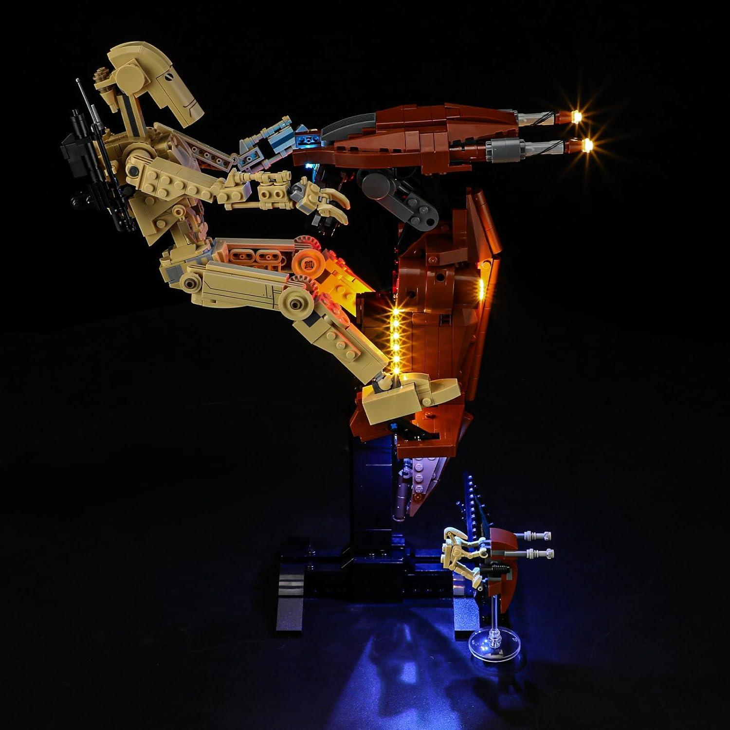 Kit de Luz LED YEABRICKS para LEGO 75428 Droid de Batalla