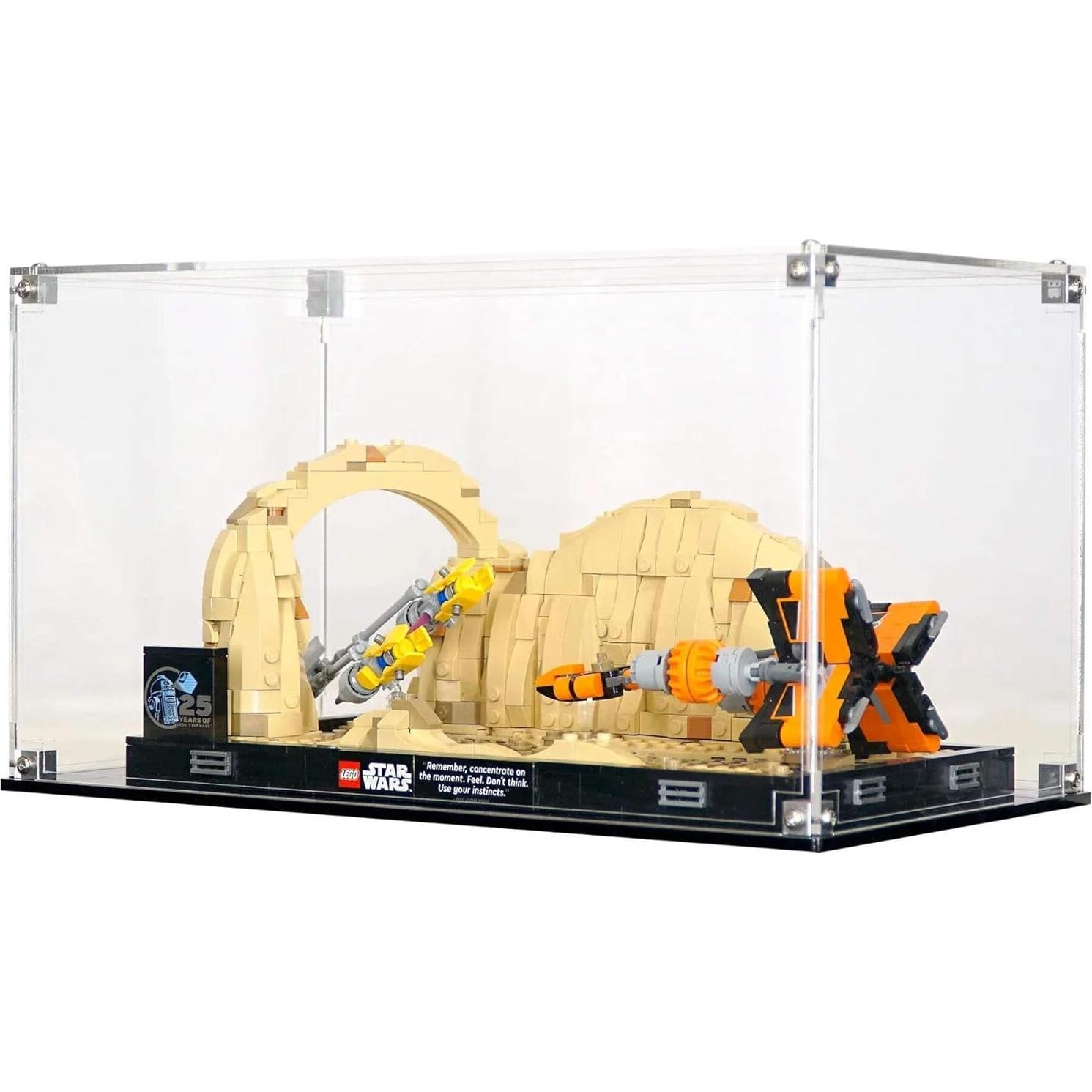 Caja de Exhibición Acrílica para LEGO 75380 - Diorama Mos Espa