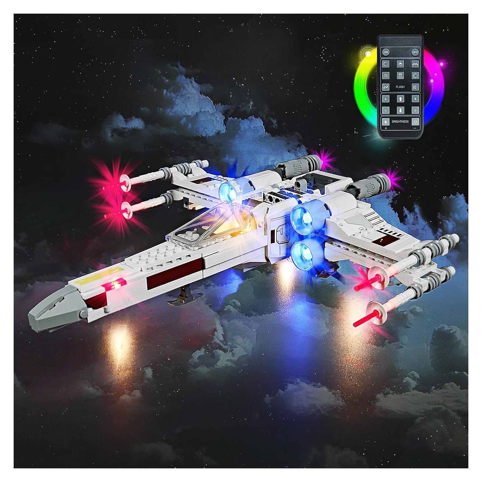 Kit de Iluminación LED Brickshining para Caza X-Wing 75301