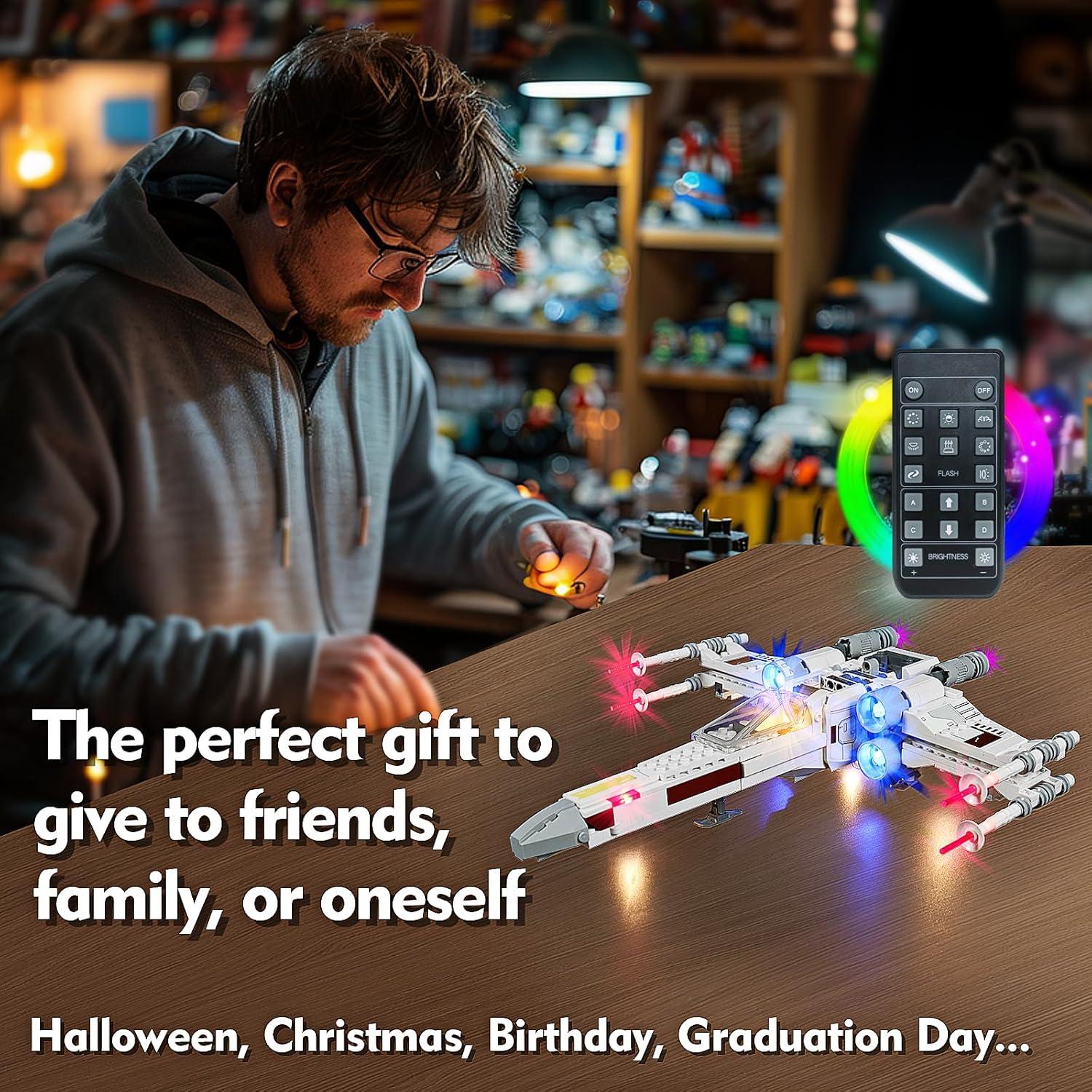 Kit de Iluminación LED Brickshining para Caza X-Wing 75301