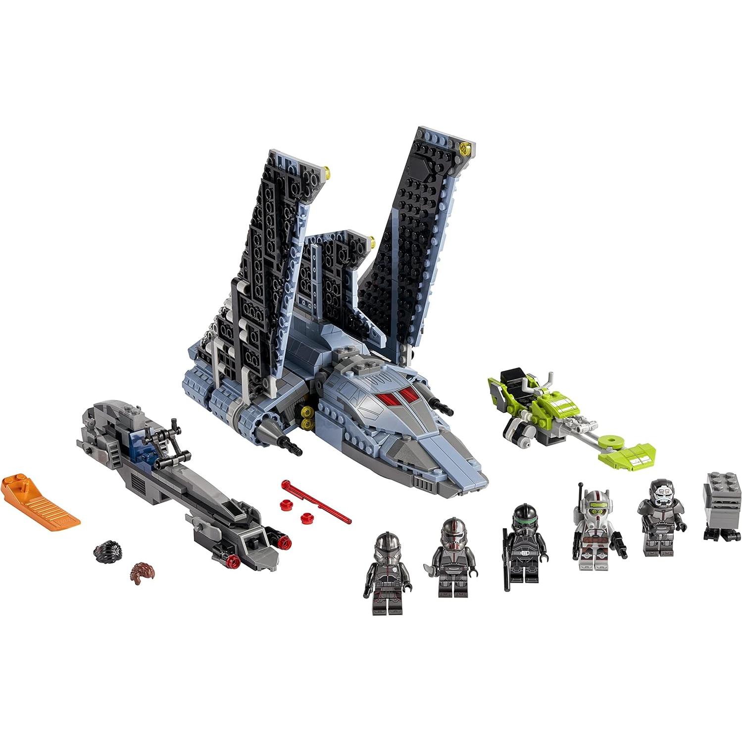 LEGO Star Wars 75314 Transporte de Asalto The Bad Batch 970 Piezas