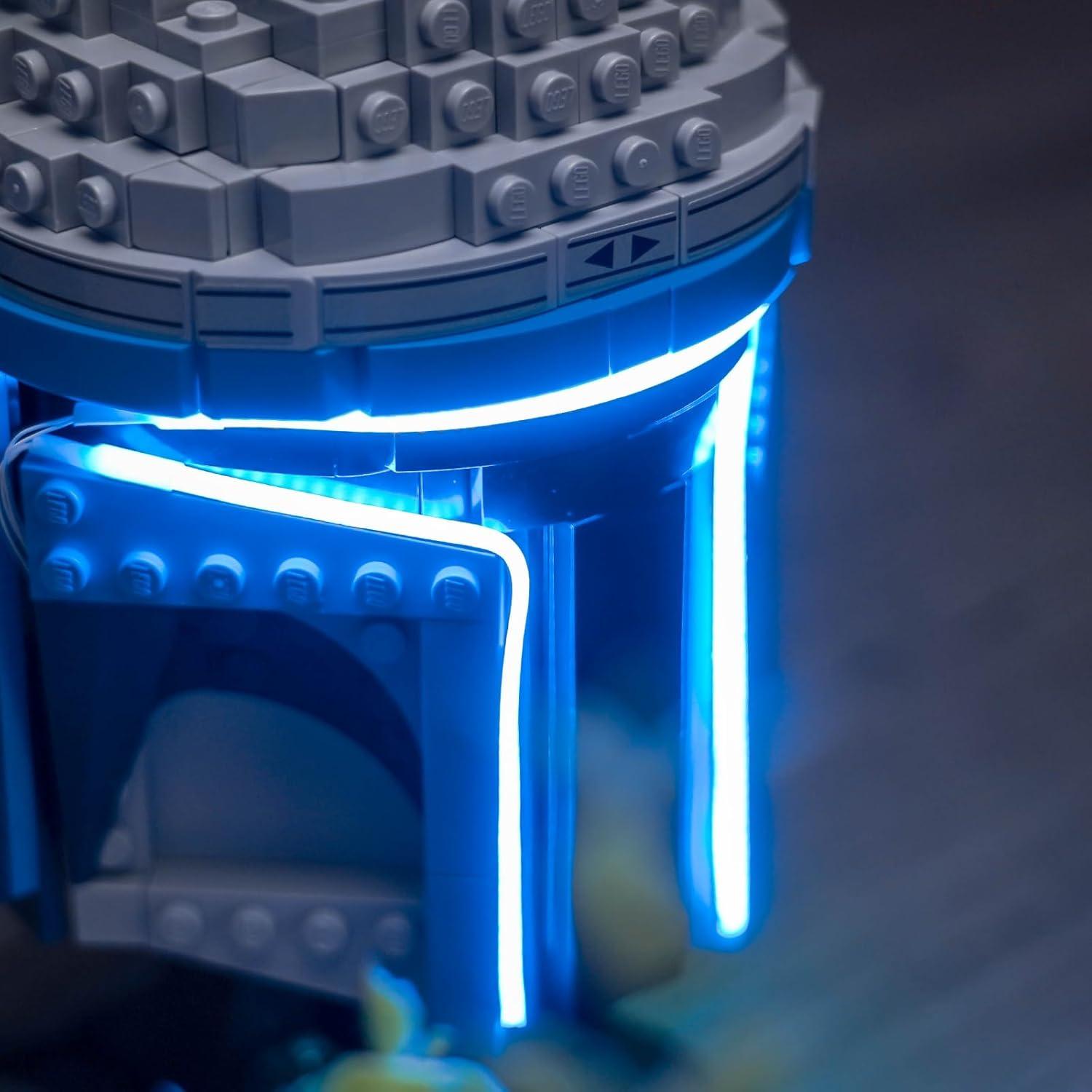 Kit de Luz LED Hilighting para Casco Jango Fett LEGO