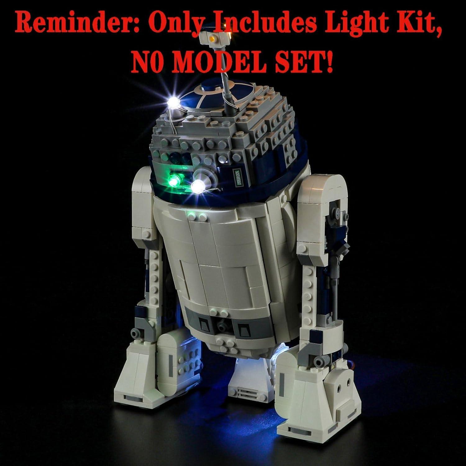 Kit de Luz LED MENZAVA para Lego 75379 R2-D2 - 109.5g