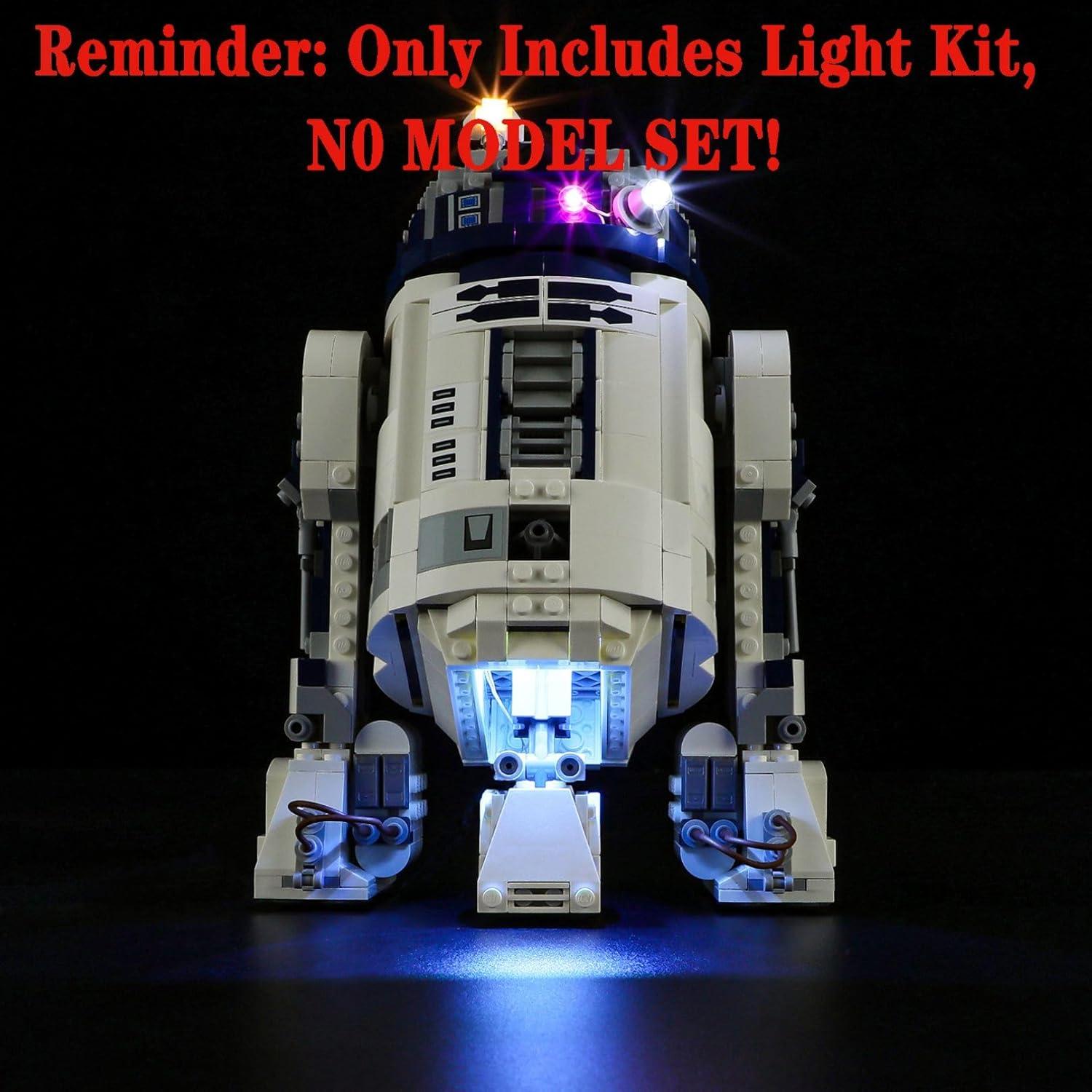Kit de Luz LED MENZAVA para Lego 75379 R2-D2 - 109.5g
