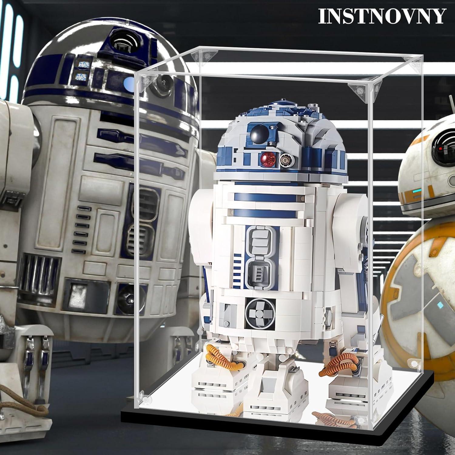 Caja de Exhibición Acrílica Instnovny 24.9x20.1x35.1 cm Negra