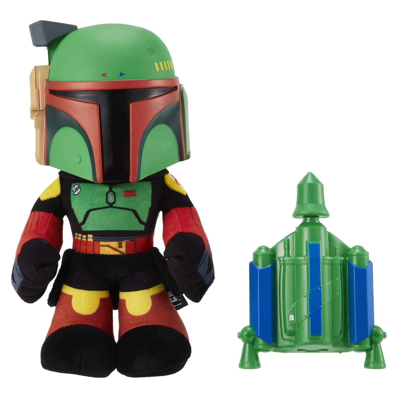Peluche Boba Fett clonador de voz 30.48 cm Mattel