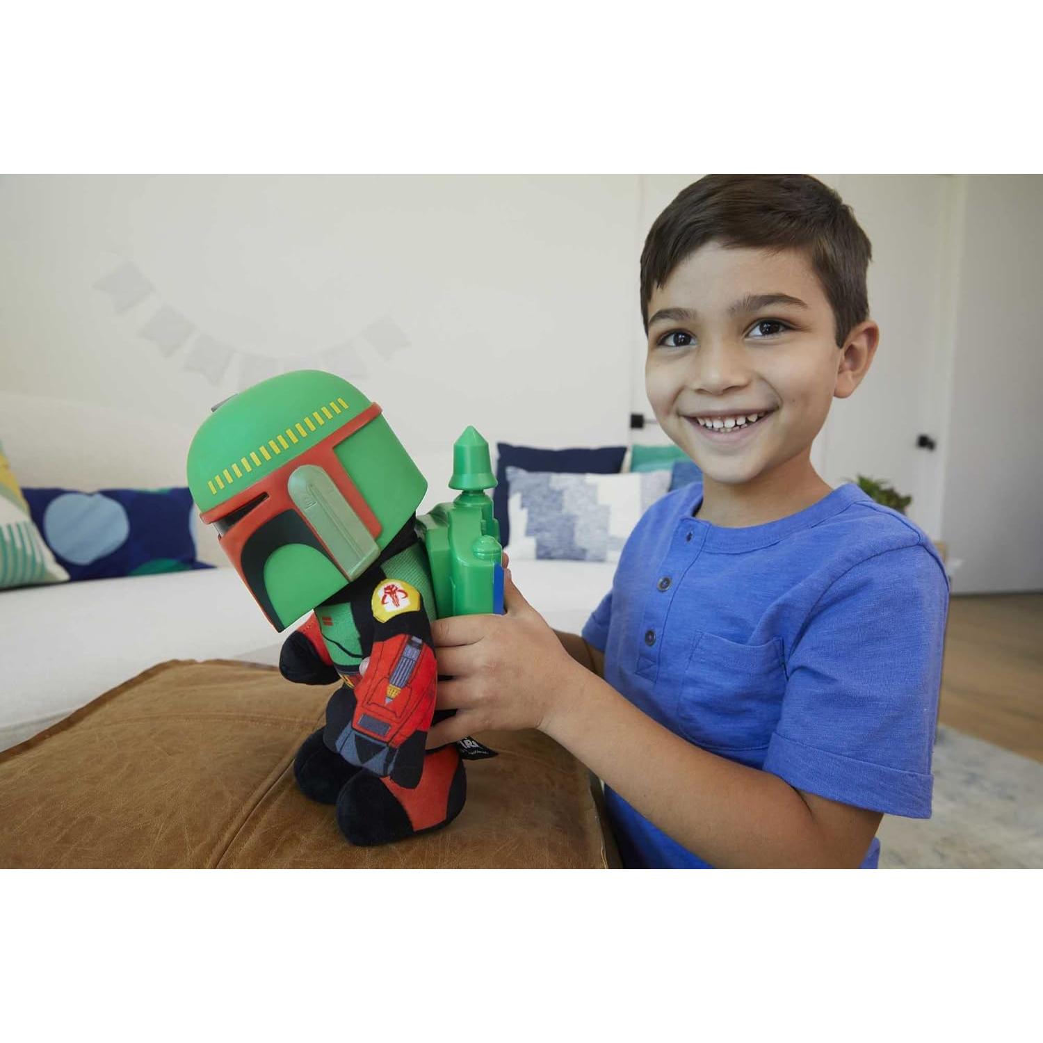 Peluche Boba Fett clonador de voz 30.48 cm Mattel