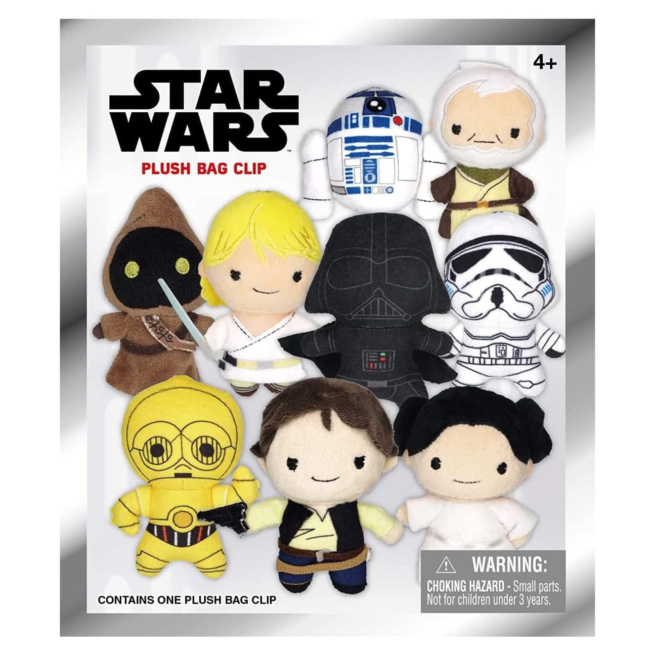 Clip de bolsa de peluche Star Wars Monogram - Bolsa ciega