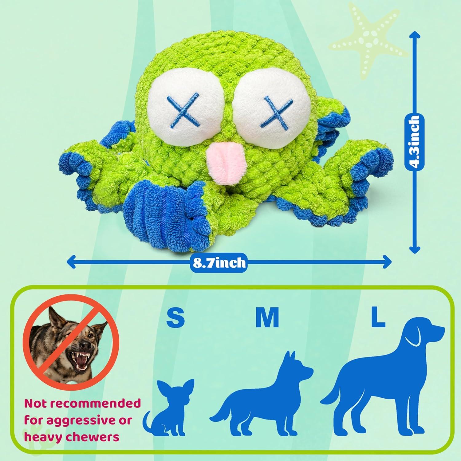 Juguete Interactivo para Perros GUKCO Pulpo Recargable 14cm