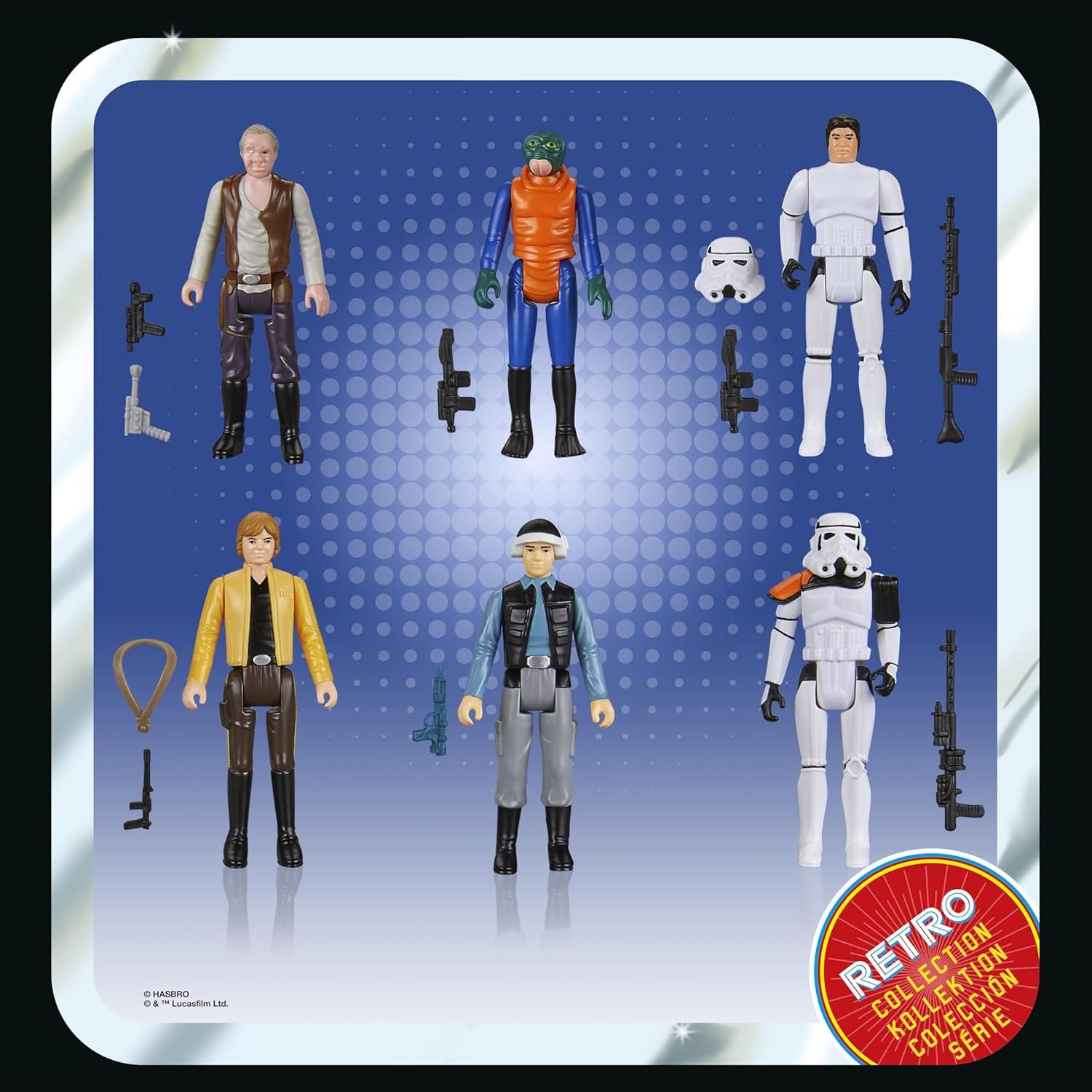Multipack Figuras de Acción Star Wars Retro Hasbro 6-Pack 9.5 cm
