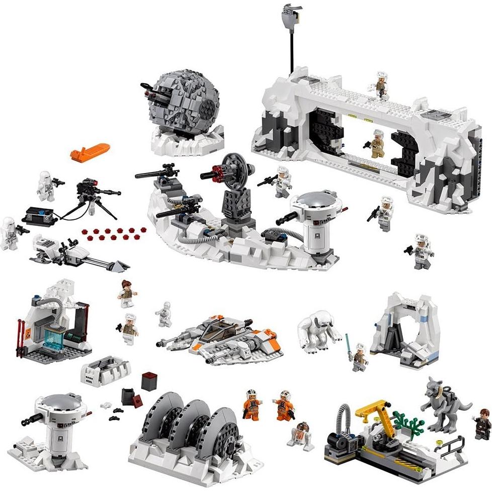 LEGO Star Wars Asalto en Hoth 75098 - Base Echo con 14 Minifiguras