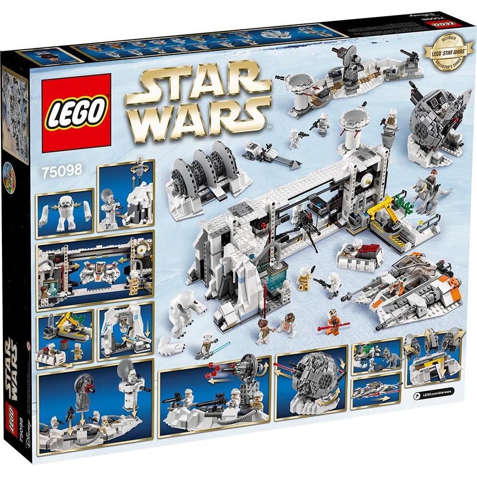 LEGO Star Wars Asalto en Hoth 75098 - Base Echo con 14 Minifiguras