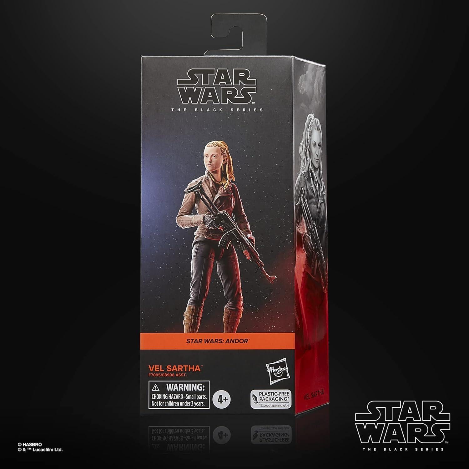 Figura de Acción Vel Sartha Star Wars La Serie Negra 15 cm